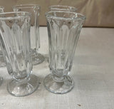 Collection of Glass Ice Cream Sundae Style Glasses- Set of 8