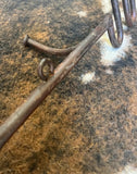 Vintage Cast Iron Wall Hanging Coat/Hat Rack With Fun Design