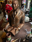 Large Bronze Martin Luther King Jr. Metal Sculpture
