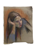 Pencil Drawing of Woman