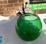 Instant Collection of Green Glass Catchalls