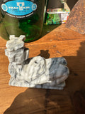 Small Marble Sphinx Pen Holder