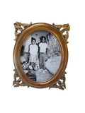 Vintage Framed African American Sibling Photo