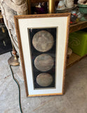 Christogram Framed Brass Medallions