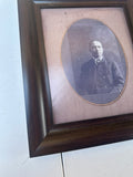 Pair of Vintage African American Man Prints With Wooden Frames