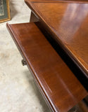 Wooden Coffee Table With Extendable Trays