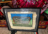 Vintage Egyptian Hieroglyphs Framed Artwork