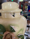 1970s Ceramic Detailed Table Lamp With Bird Accents- Condition Issues