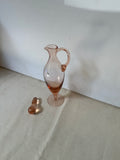 Pink Depression, Glass Petite Decanter