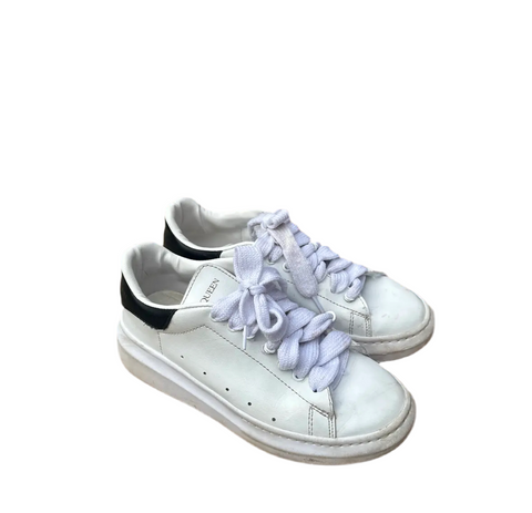 Pair of White Alexander McQueen Sneakers