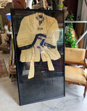 Vintage Framed Asian Kimono Art Piece