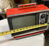 Mid Century Modern Orange Zenith Television