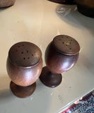 Danish Style Wooden Salt and Pepper Shakers