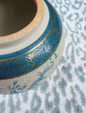 Kutani Asian Blue Small Planter