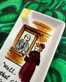 Pair of Cartoon Painted Catchalls