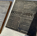 Ford and Mustang Block Prints