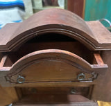 Small Wooden Persian Jewelry Box Chest Style