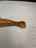Handmade Vintage Wooden Carved Movable Dolphin Figurine
