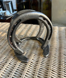 Silver Horseshoe Rustic Style Metal Napkin Holder