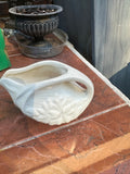 Small Ceramic Flower Pitcher