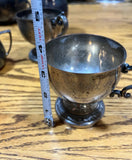 Silver Vintage Tea Set- 9 Pieces