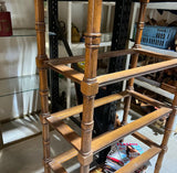 Bamboo Bookcase With Glass Details