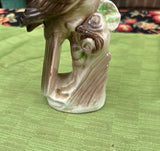 Vintage Brown, Ceramic Bird Figurine