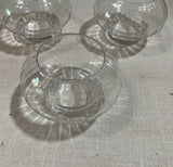 Trio of Lennox Round Crystal Glasses