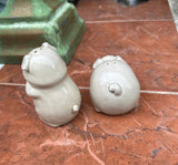 Pair of Ceramic Pigs With Corn Salt and Pepper Shakers