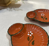 Instant Collection of Spanish Style Olive Serving Dishes- Set of 6