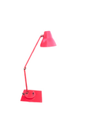 Vintage Cherry Red Desk Lamp