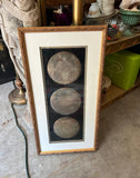 Christogram Framed Brass Medallions