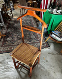 1970s Wooden Italian Valet Collapsible Chair