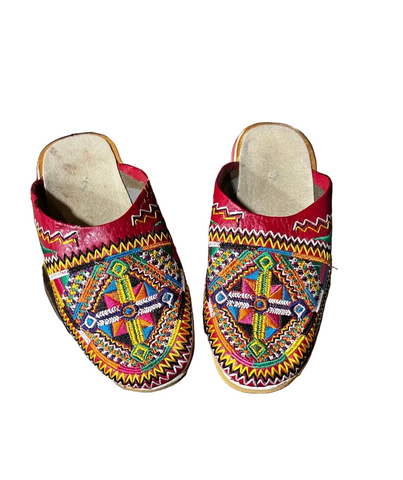 Pair of Petite Hand Made Detailed Shoes