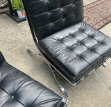 Mid-Century Modern Chrome Italian Chairs