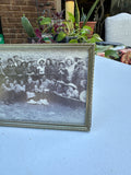 Trio of Gold Frames With Vintage Photos