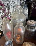 Collection of Vintage Milk Jars- Set of 4