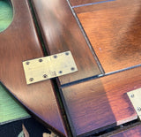Large Wooden Round Folding Tray