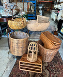 Small Wicker Hand Woven Basket