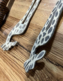 Trio of Safari Animal Wooden Spoons