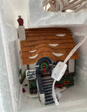 Huge Collection of Vintage Christmas Heritage Village Collection Ceramic Designs. Garfield Christmas Houses Bonus- Set of 10