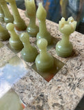 Onyx Stone Chess Set and Board- Set of 33