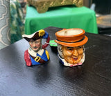 Pair of Miniature Colonial Figurative Cups