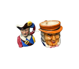 Pair of Miniature Colonial Figurative Cups
