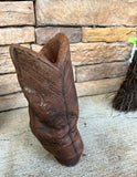 Stone Western Cowboy Boot Planters