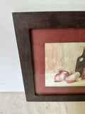 Wine and Onions Watercolor, Frames