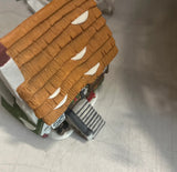 Trio of Vintage Christmas Village Houses