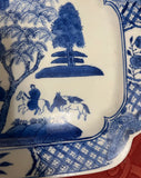 Blue and White Chinoiserie Decorative Plate