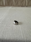 Small Sterling Silver Stamped Simple Ring