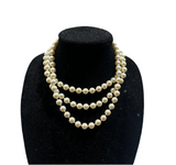 Vintage Layered Pearl Necklace